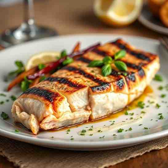 Grilled Swordfish - Fresh Steaks, Easy Mediterranean Grill